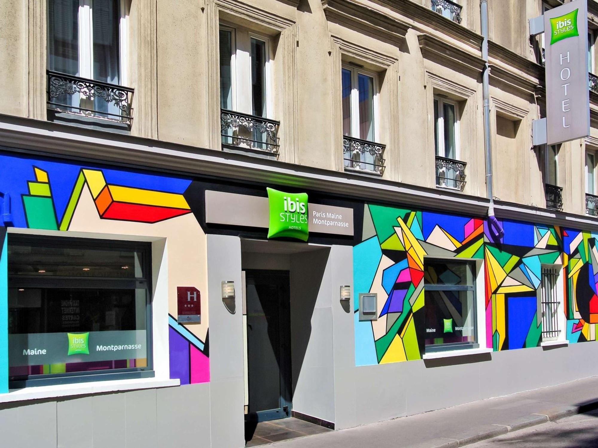 Ibis Styles Paris Maine Montparnasse Hotel Exterior photo